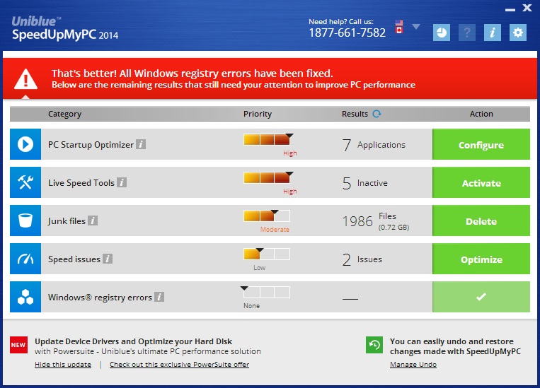 Latest uniblue powersuite 2016 serial key march 2016 2017